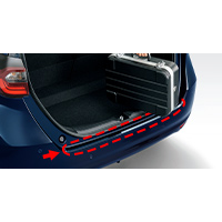 Rear bumper protection